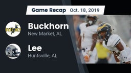 Recap: Buckhorn  vs. Lee  2019