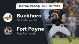Recap: Buckhorn  vs. Fort Payne  2019