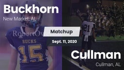 Matchup: Buckhorn vs. Cullman  2020