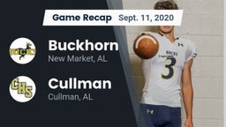 Recap: Buckhorn  vs. Cullman  2020