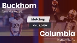 Matchup: Buckhorn vs. Columbia  2020