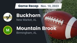 Recap: Buckhorn  vs. Mountain Brook  2023