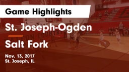 St. Joseph-Ogden  vs Salt Fork Game Highlights - Nov. 13, 2017
