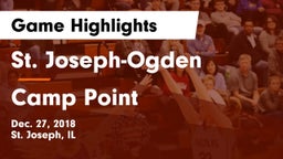 St. Joseph-Ogden  vs Camp Point Game Highlights - Dec. 27, 2018