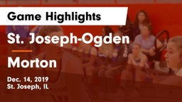 St. Joseph-Ogden  vs Morton  Game Highlights - Dec. 14, 2019