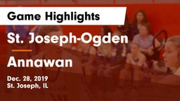 St. Joseph-Ogden  vs Annawan  Game Highlights - Dec. 28, 2019