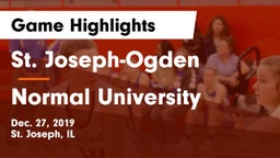 St. Joseph-Ogden  vs Normal University  Game Highlights - Dec. 27, 2019
