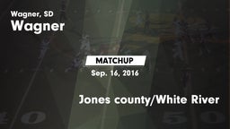 Matchup: Wagner vs. Jones county/White River 2016