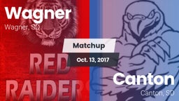 Matchup: Wagner vs. Canton  2017