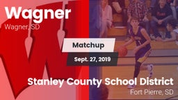 Matchup: Wagner vs. Stanley County School District 2019