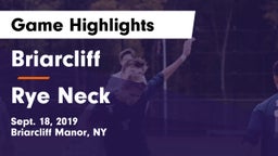 Briarcliff  vs Rye Neck  Game Highlights - Sept. 18, 2019