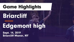 Briarcliff  vs Edgemont high  Game Highlights - Sept. 14, 2019