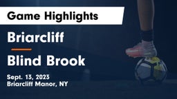 Briarcliff  vs Blind Brook  Game Highlights - Sept. 13, 2023