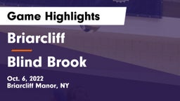 Briarcliff  vs Blind Brook  Game Highlights - Oct. 6, 2022