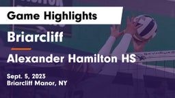 Briarcliff  vs Alexander Hamilton HS Game Highlights - Sept. 5, 2023