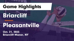 Briarcliff  vs Pleasantville  Game Highlights - Oct. 21, 2023