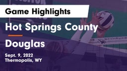 Hot Springs County  vs Douglas  Game Highlights - Sept. 9, 2022