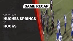 Recap: Hughes Springs  vs. Hooks  2015