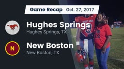 Recap: Hughes Springs  vs. New Boston  2017