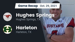 Recap: Hughes Springs  vs. Harleton  2021