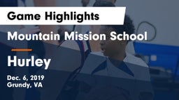 Mountain Mission School vs Hurley  Game Highlights - Dec. 6, 2019