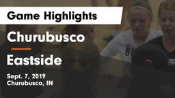 Churubusco  vs Eastside  Game Highlights - Sept. 7, 2019