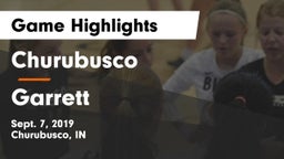 Churubusco  vs Garrett  Game Highlights - Sept. 7, 2019