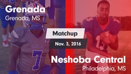Matchup: Grenada vs. Neshoba Central  2016