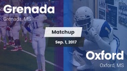Matchup: Grenada vs. Oxford  2017
