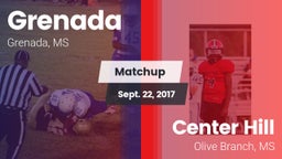 Matchup: Grenada vs. Center Hill  2017