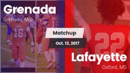 Matchup: Grenada vs. Lafayette  2017