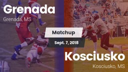 Matchup: Grenada vs. Kosciusko  2018