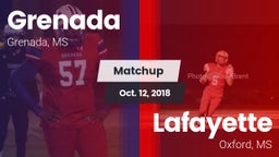 Matchup: Grenada vs. Lafayette  2018
