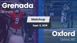 Matchup: Grenada vs. Oxford  2019