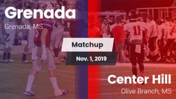 Matchup: Grenada vs. Center Hill  2019