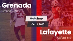 Matchup: Grenada vs. Lafayette  2020