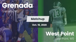 Matchup: Grenada vs. West Point  2020