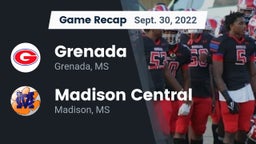 Recap: Grenada  vs. Madison Central  2022