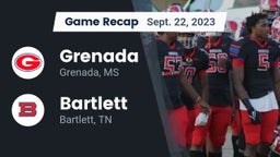 Recap: Grenada  vs. Bartlett  2023