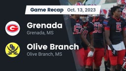 Recap: Grenada  vs. Olive Branch  2023