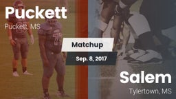 Matchup: Puckett vs. Salem  2017