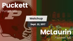 Matchup: Puckett vs. McLaurin  2017