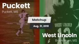 Matchup: Puckett vs. West Lincoln  2018