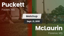 Matchup: Puckett vs. McLaurin  2018