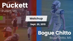 Matchup: Puckett vs. Bogue Chitto  2019