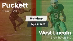 Matchup: Puckett vs. West Lincoln  2020