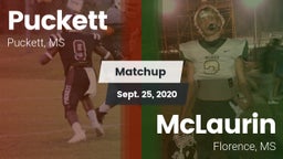 Matchup: Puckett vs. McLaurin  2020