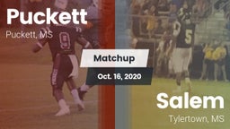 Matchup: Puckett vs. Salem  2020