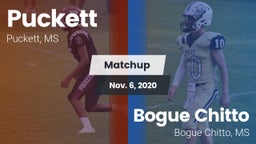 Matchup: Puckett vs. Bogue Chitto  2020