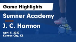 Sumner Academy  vs J. C. Harmon  Game Highlights - April 5, 2022